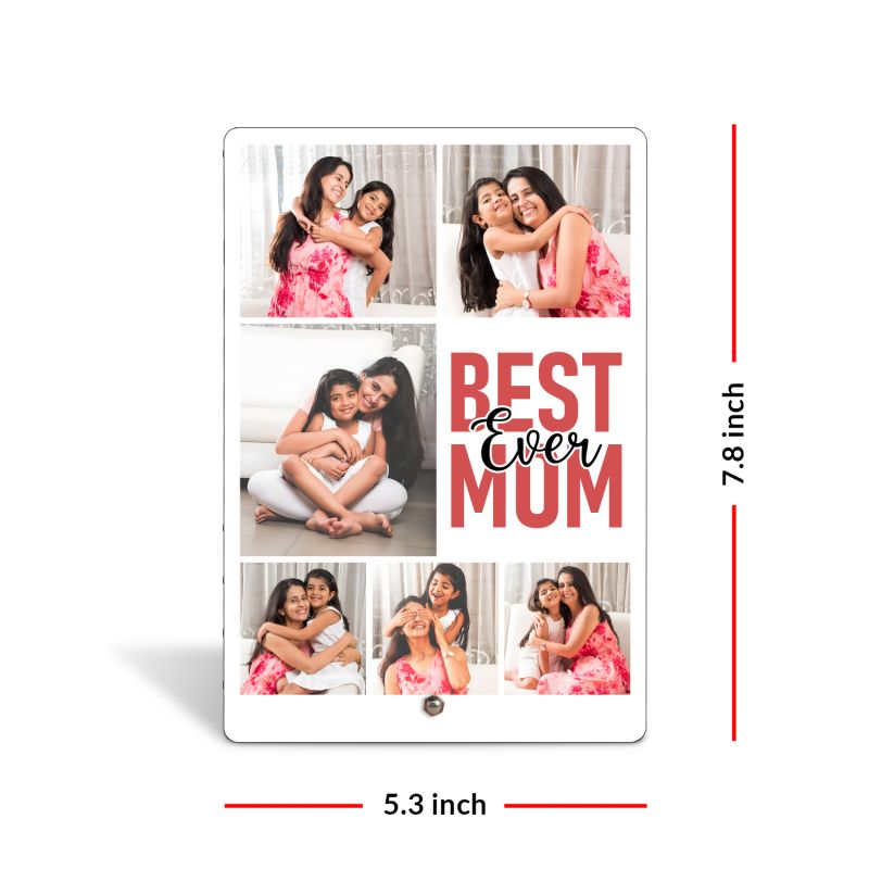 Personalized Best Mom Ever Collage Photo Frame Birthday Gift For Mom From Daughter & Son Mothers Day Gift For Mom Memorable Gift For Mom